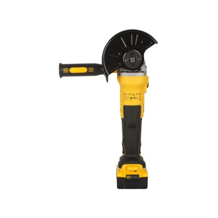 DEWALT Polizor unghiular fără fir 125 mm 18 V fără perie de cărbune (3 x 5,0 Ah baterie + încărcător + TSTAK) DCG405P
