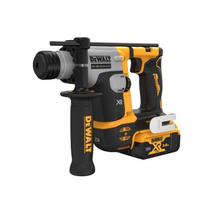 DEWALT Mașină de găurit cu acumulator 18 V fără perie de cărbune (2 baterii de 5,0 Ah + încărcător) DCH172P2