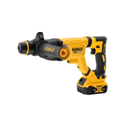 DEWALT Mașină de găurit cu acumulator 18 V SDS-Plus fără perie de cărbune (1 x baterie de 5,0 Ah + încărcător) DCH263P1