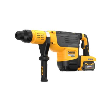 DEWALT Mașină de găurit cu acumulator 54 V fără perie de cărbune (2 x 9,0 Ah baterie + încărcător) DCH775X2