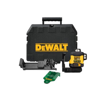 DEWALT Laser cu 3 planuri fără fir (verde) 18 V (fără baterie + încărcător) DCLE34031N