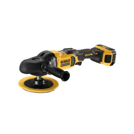 DEWALT Polizor fără fir 18 V (2 x 5,0 Ah baterii + încărcător) DCM849P2