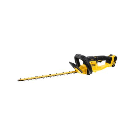 DEWALT Mașină de tuns gard viu cu acumulator 18 V (1 x baterie de 5,0 Ah + încărcător) DCMHT563P1