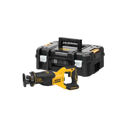 DEWALT Ferăstrău alternativ cu acumulator 18 V fără perie de cărbune (fără baterie + încărcător, TSTAK) DCS382NT