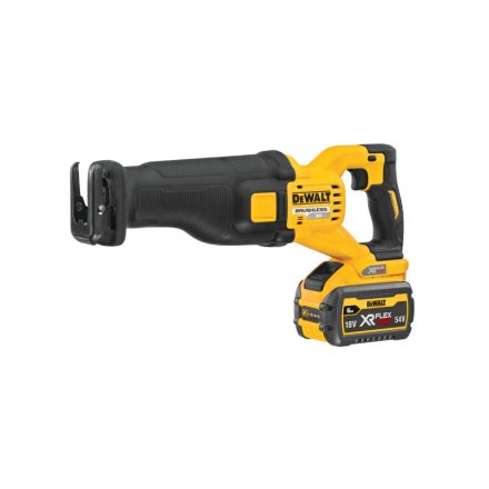 Ferăstrău alternativ cu acumulator DEWALT 18 V fără perie de cărbune (2 x 6,0 Ah baterii + încărcător) DCS389T2