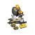 DEWALT ferăstrău de onglet cu acumulator 18 V (2 x 9,0 Ah baterie + încărcător) DCS781 x 2