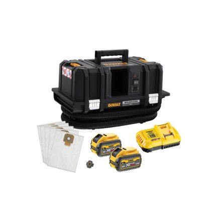 DEWALT Aspirator cu acumulator 18-54 V (2 x 6,0 Ah baterie + încărcător) Clasa M