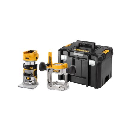 DEWALT Router fără fir 18 V (fără baterie + încărcător, carcasă) DCW604NT