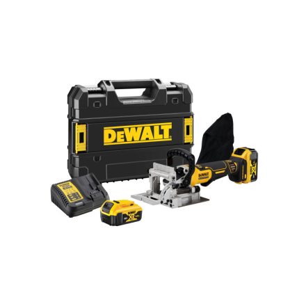 DEWALT Rindea fără fir 18 V fără perie de cărbune (2 baterii de 5,0 Ah + încărcător) DCW682P2