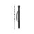DEWALT Baston de masurare aluminiu 1,2 - 4 m