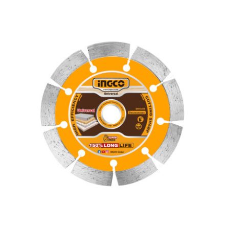 INGCO Disc de tăiere cu diamant 230 x 12 x 22,2 mm segmentat