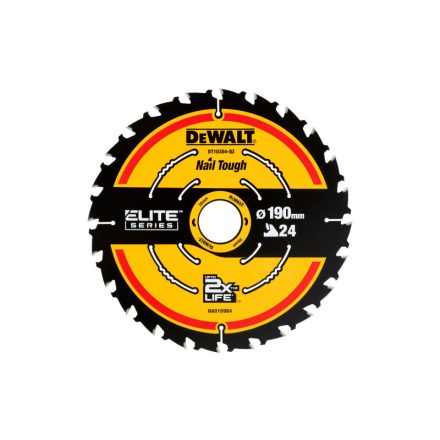 Disc de tăiere pentru lemn DEWALT EXTREME 190 x 30 x 1,65 mm / 24T