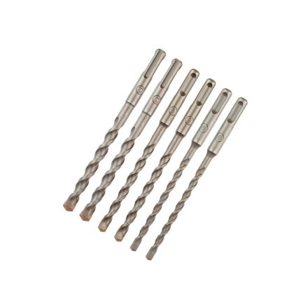 DEWALT Set de burghie de roci, 6 piese, SDS-Plus (6 -10 mm)