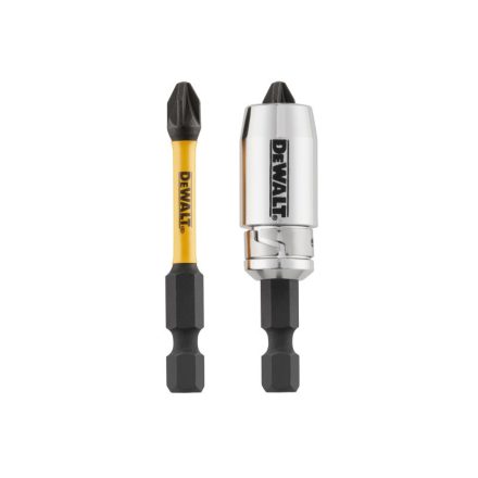 Vârf DEWALT Extreme Impact Bit + suport PZ2 x 50 mm (2 buc)