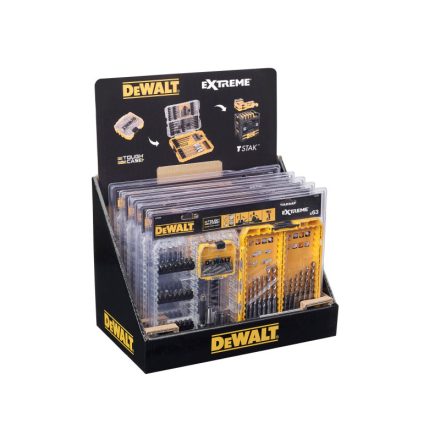 Set de burghii si burghii DEWALT 63 buc