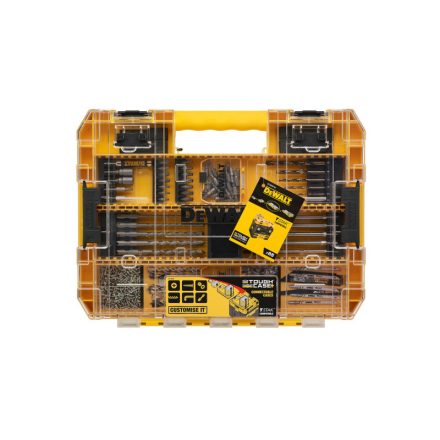 Set de vârf și burghiu DEWALT 85 de bucăți