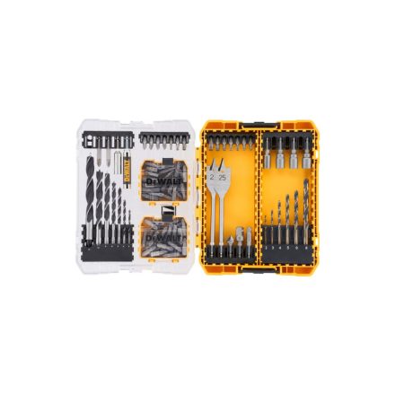 DEWALT TOUGHCASE Set de vârfuri și burghie 100 de piese (PH,PZ)