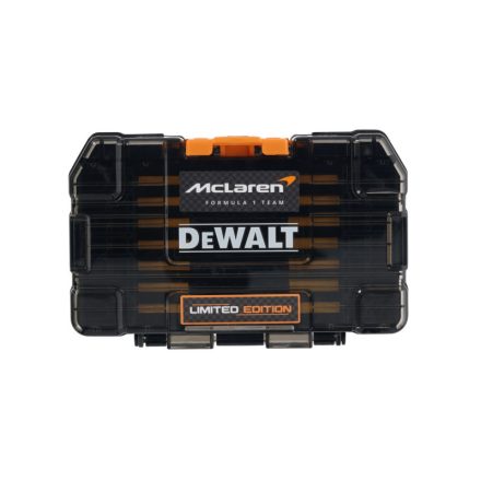 DEWALT/McLaren Set de vârfuri de 28 de piese cu suport pentru vârfuri Impact Ready într-un TOUGH CASE
