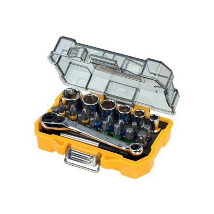 Set de biți și prize DEWALT 24 buc