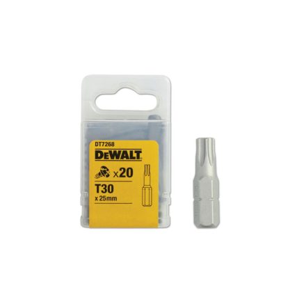 Vârf de bit DEWALT T30 x 25 mm (20 buc)