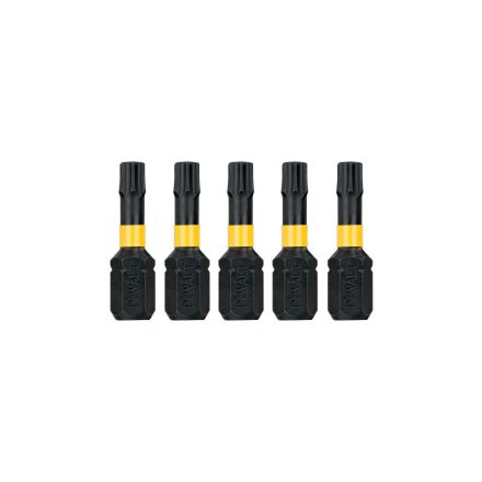 Vârf DEWALT Extreme Impact T30 x 25 mm (5 buc)