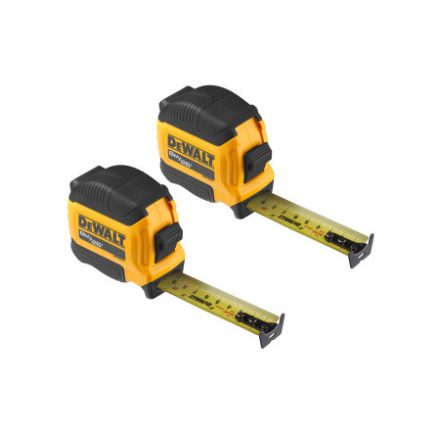 DEWALT Ruletă compactă 8 m/26 FT x 28 mm (2 bucăţi)