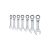 DEWALT Set mini chei cu clichet stea 7 piese