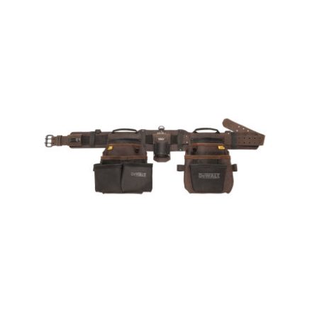 DEWALT Geantă pentru scule din piele cu 18 buzunare