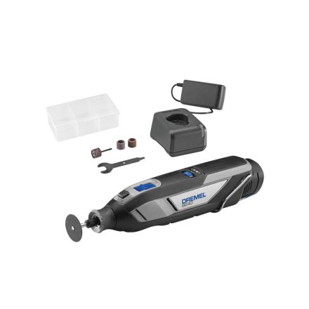 DREMEL Unelte multifuncționale cu acumulator + set de accesorii cu 5 piese 8240-5 (1 x 2,0 Ah acumulator + încărcător)