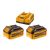 INGCO Set acumulator și încărcător 20 V (2 x 4,0 Ah acumulator + 4,0 A încărcător)