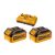 INGCO Set acumulator și încărcător 20 V (2 x 5,0 Ah acumulator + încărcător dublu 8,0 A)