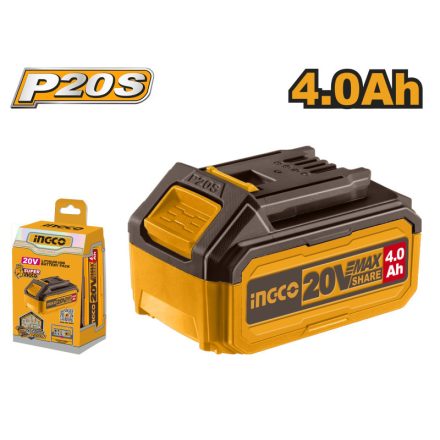 INGCO Baterie 4,0 Ah 20 V
