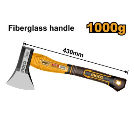 INGCO Topor 1000 g cu mâner din fibră de sticlă