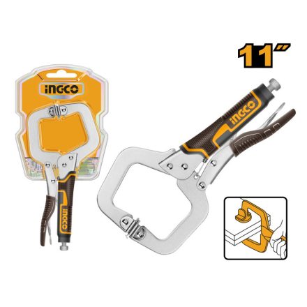 INGCO Clește de prindere în formă de C, 280 mm CrV