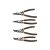 INGCO Set de clește de siguranță cu 4 piese de 125 mm