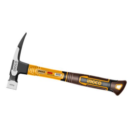 INGCO Ciocan de tâmplar 600 g cu mâner din fibră de sticlă magnetic
