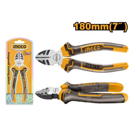 INGCO Clește lateral, 180 mm