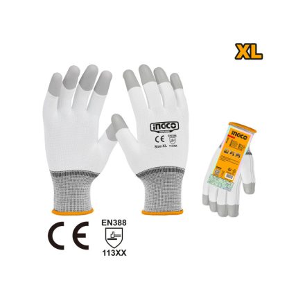 INGCO Mănuși de lucru XL cu PU imersat