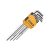 INGCO Set chei hexagonale 9 bucăți 1,5-10 mm S2