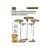 Set de chei hexagonale cu cap sferic INGCO T, 8 piese S2