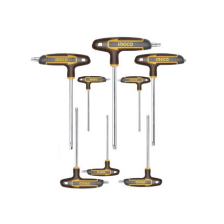 INGCO Set chei Torx T, 8 piese S2