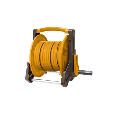 INGCO Set carucior pentru furtun (1 x furtun de 20 m + set de irigare cu 9 piese)