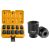 INGCO Set de chei tubulare cu clichet 10 bucăți 1/2" 10-24 mm CrMo