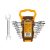 INGCO Set de chei fixe cu 8 piese 6-22 mm CrV