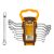 INGCO Set de chei hexagonale 8 piese 6-22 mm CrV