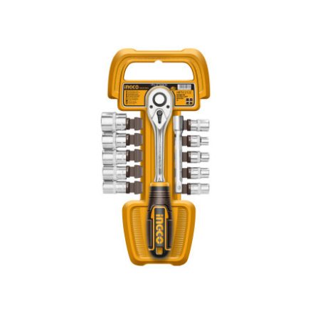 INGCO Set de prize 12 piese 1/2" 10-24 mm CrV