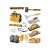 INGCO Set de placare 11 piese