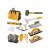 INGCO Set de placare 11 piese