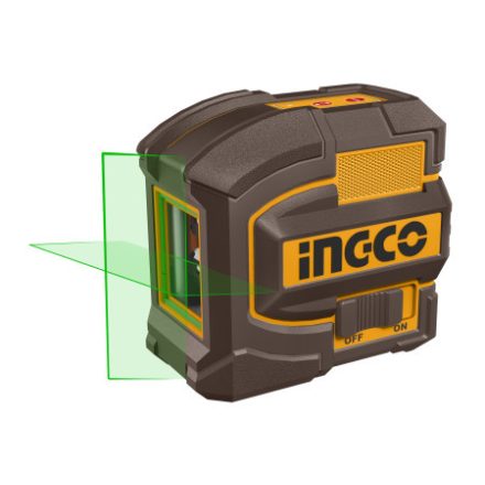 INGCO Laser cu linie încrucișată 3 x AA verde