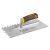INGCO Mistrie cu dinți 130 x 280 mm inoxidabil 10 x 10 mm cu mâner moale